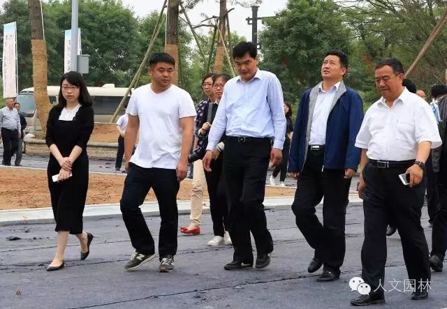 張永祥書記等領(lǐng)導(dǎo)到國(guó)家文史公園參觀、考察