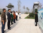寶雞市金臺區(qū)政協(xié)主席毛秋梅一行考察韓城市澽水河生態(tài)景觀提升項目和國家文史公園
