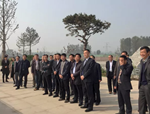 陜西省農(nóng)機局領(lǐng)導蒞臨澽水河生態(tài)景觀提升項目考察