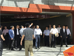 西安市委書(shū)記王永康一行考察灞橋區(qū)堡子村立交景觀提升項(xiàng)目